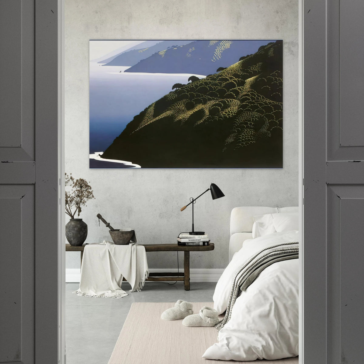 Big Sur Calm Poster | Eyvind Earle Poster | Eyvind Earle Prints