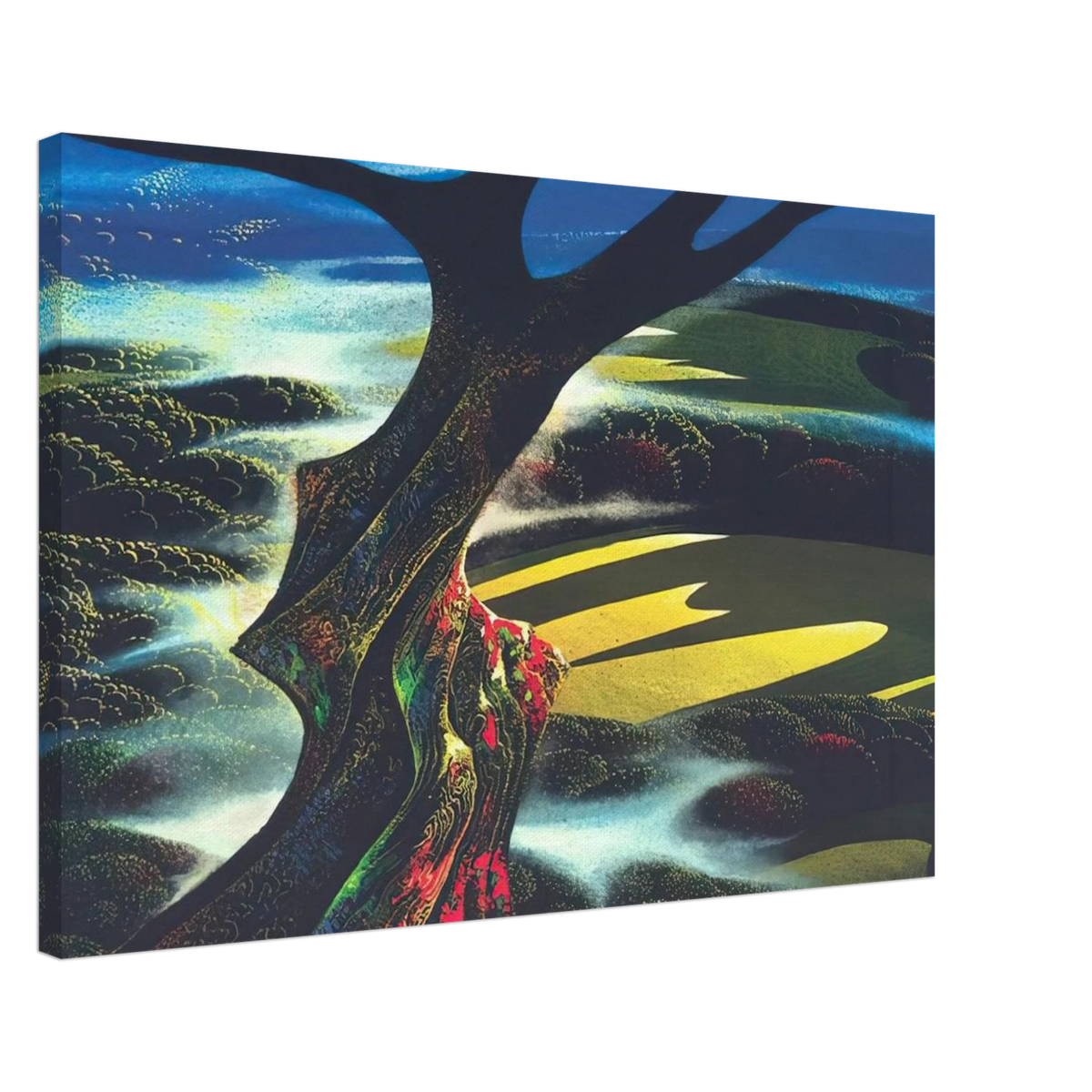 Autumn Shadows Canvas | Eyvind Earle Canvas | Eyvind Earle Prints