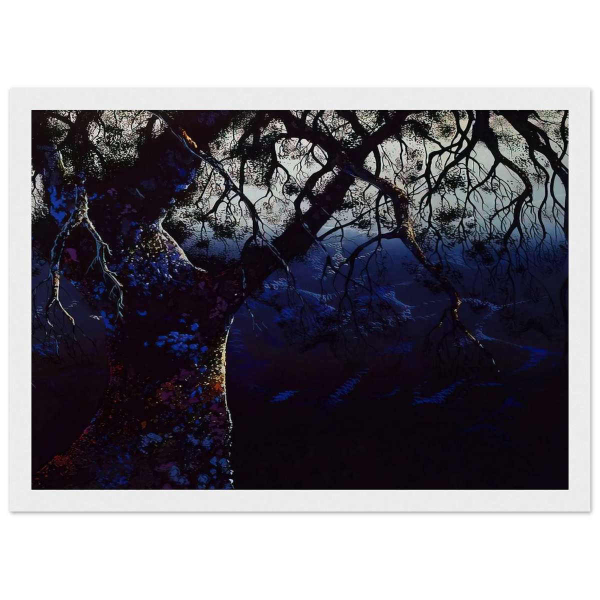 Jewel Tree Framed Poster | Eyvind Earle Framed Prints Wall Art | Eyvind Earle Prints