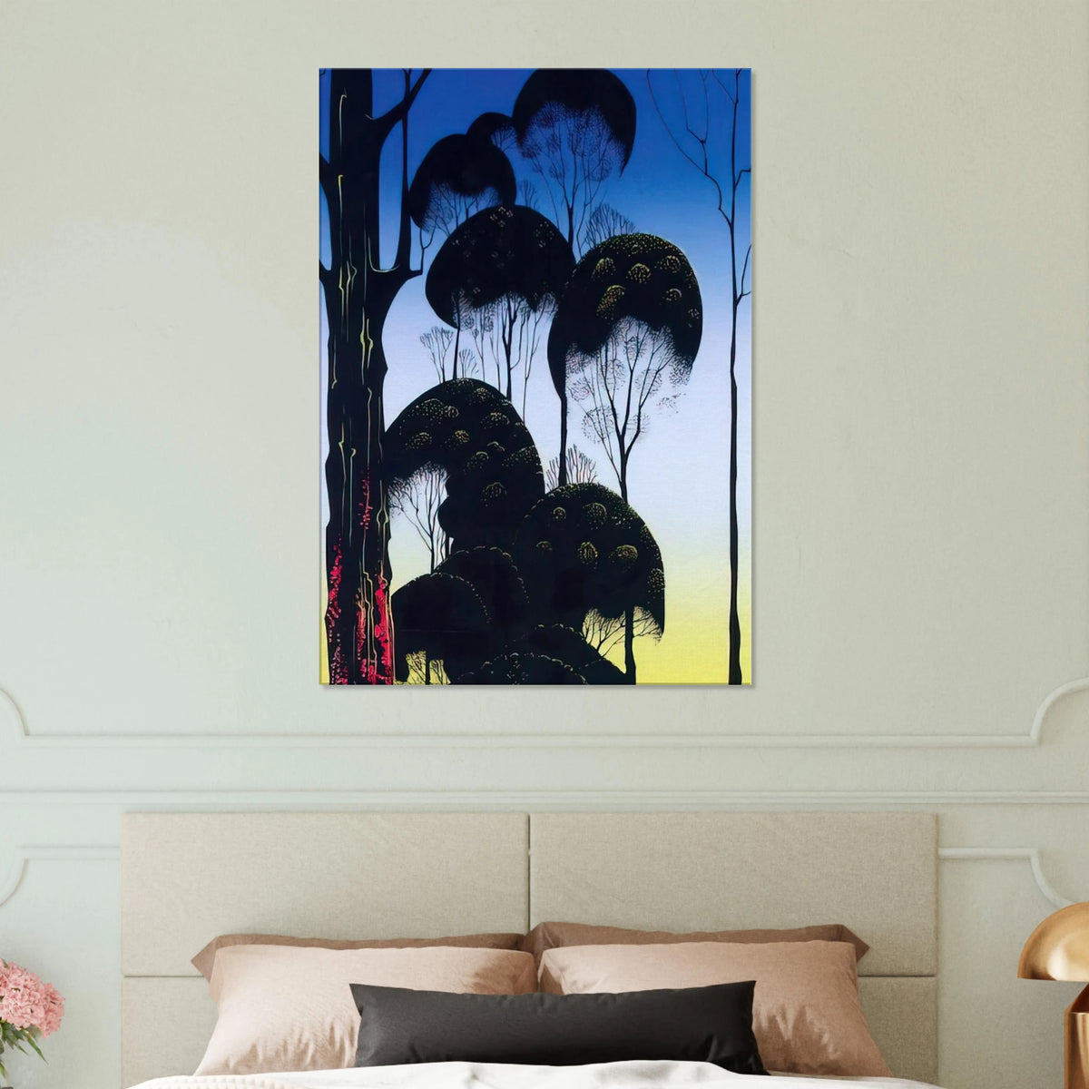 Sunrise Canvas | Eyvind Earle Canvas | Eyvind Earle Prints