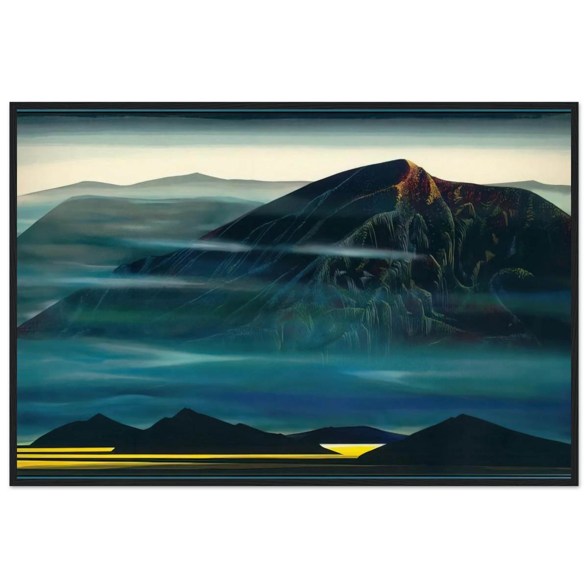 Santa Fe Trail new Serigrap Framed Poster | Eyvind Earle Framed Prints Wall Art | Eyvind Earle Prints