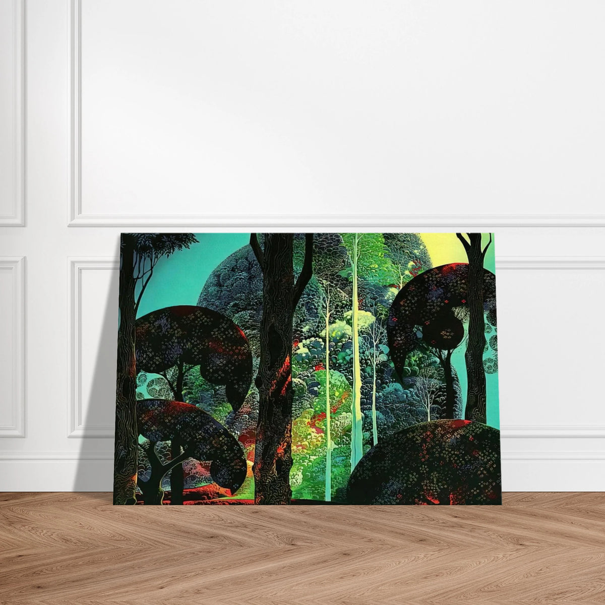 Fired by Sun Canvas | Eyvind Earle Canvas | Eyvind Earle Prints