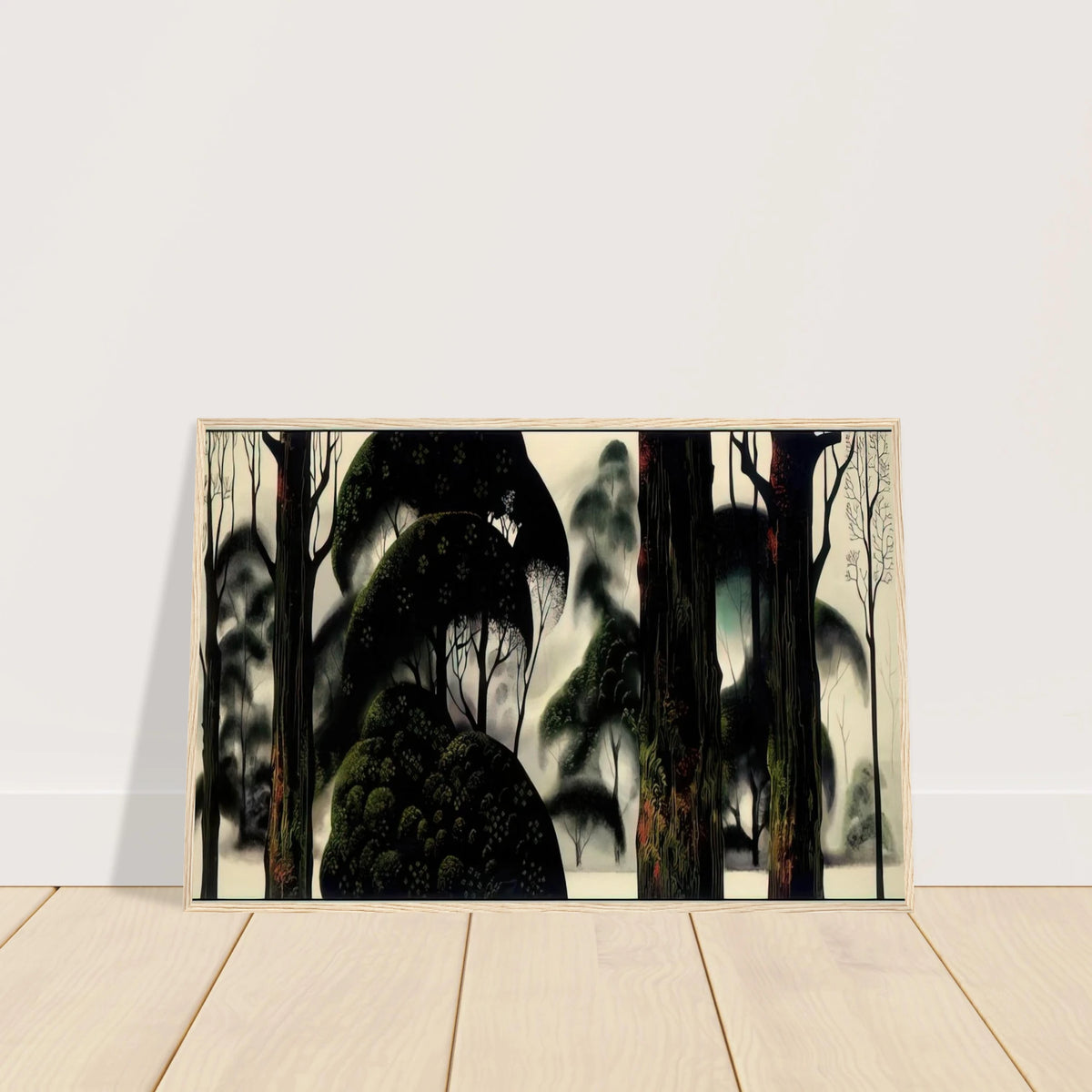 Forest Magic Framed Poster | Eyvind Earle Framed Prints Wall Art | Eyvind Earle Prints
