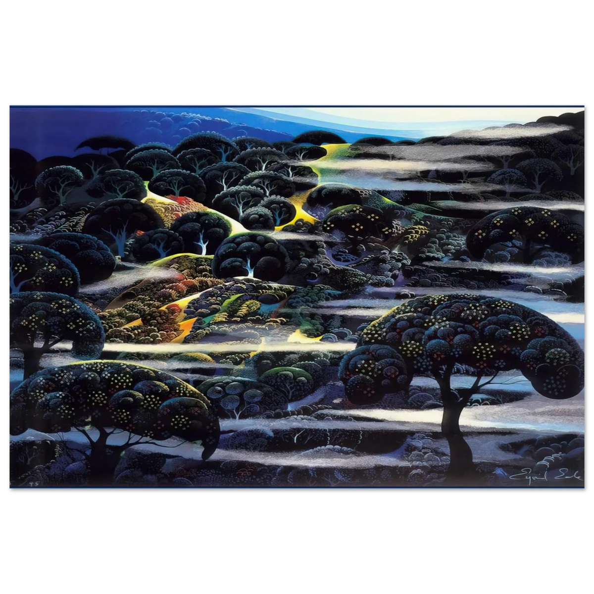 Garden of Eden Poster | Eyvind Earle Poster | Eyvind Earle Prints