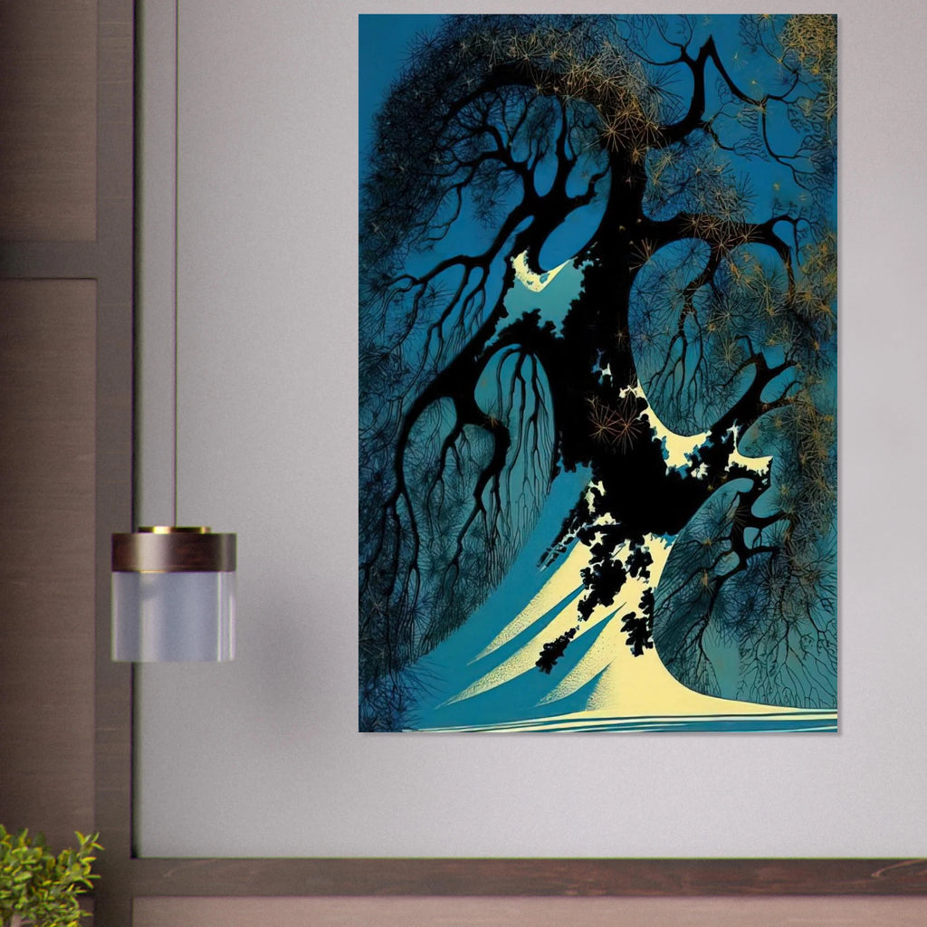 Winter Bonsai Poster | Eyvind Earle Poster | Eyvind Earle Prints