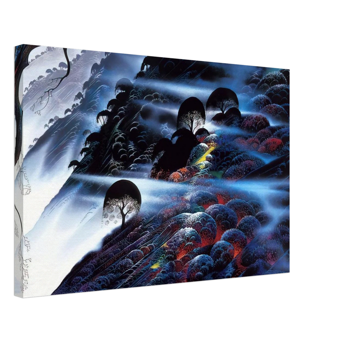 Blue Light Canvas | Eyvind Earle Canvas | Eyvind Earle Prints