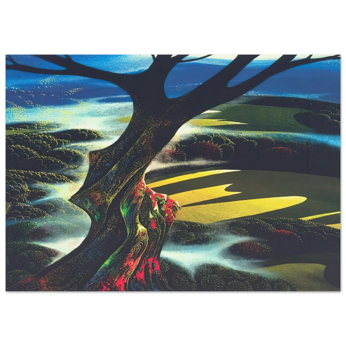 Autumn Shadows Poster | Eyvind Earle Poster | Eyvind Earle Prints