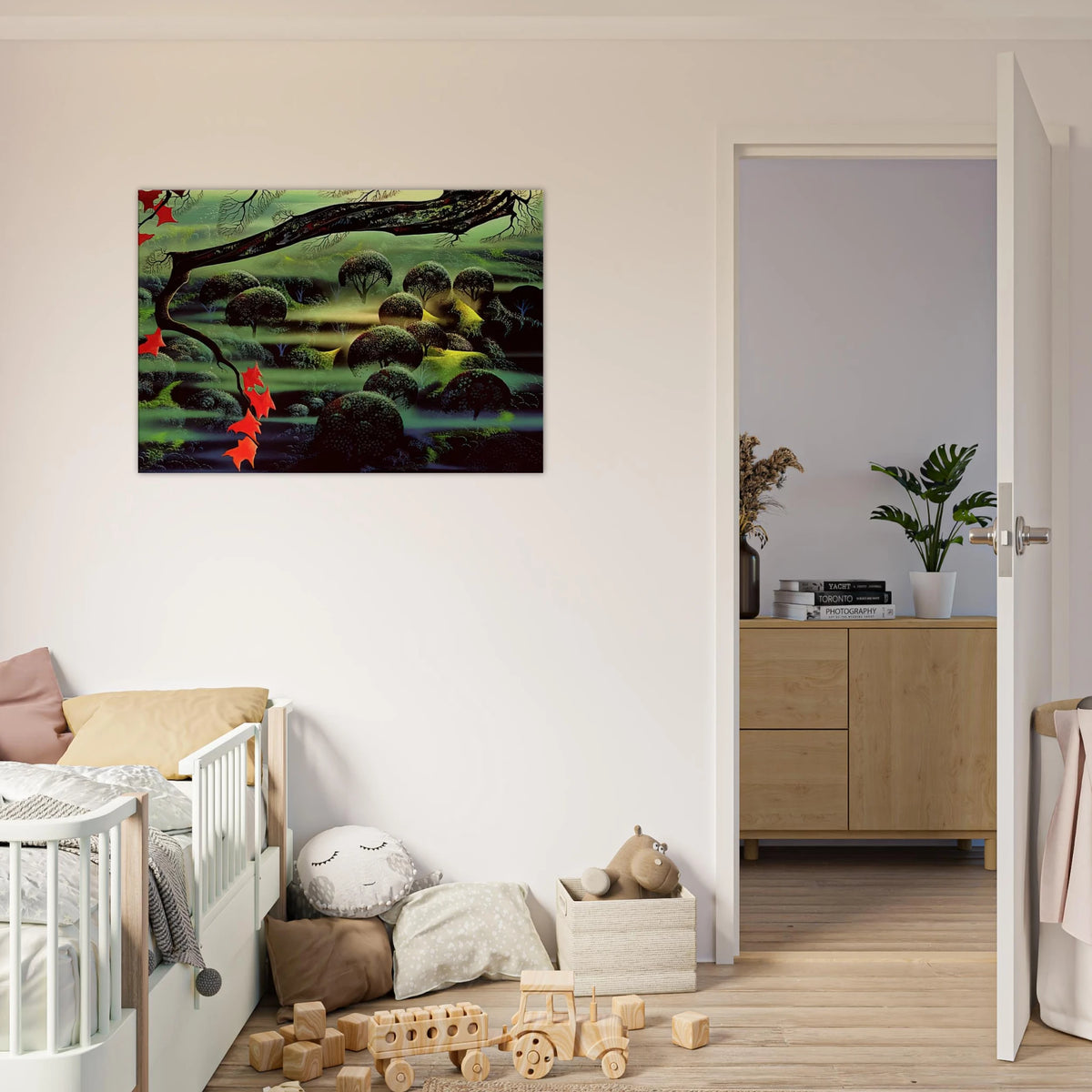 Valley of Mystery Canvas | Eyvind Earle Canvas | Eyvind Earle Prints