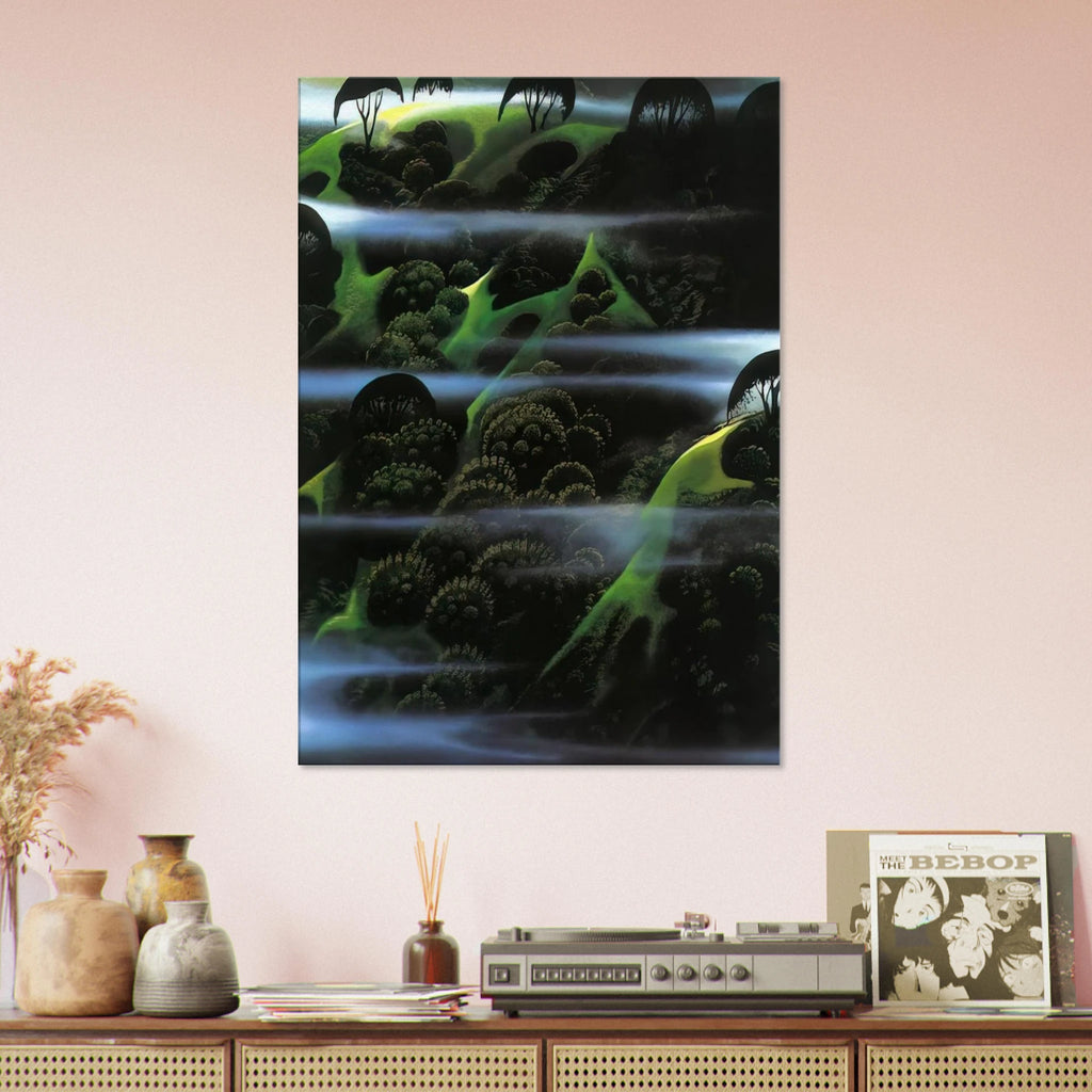 Early Morning Fog Canvas | Eyvind Earle Canvas | Eyvind Earle Prints