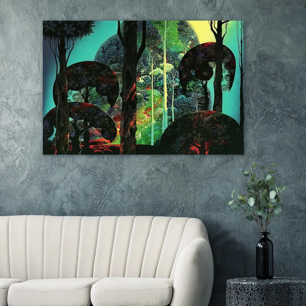 Fired by Sun Poster | Eyvind Earle Poster | Eyvind Earle Prints