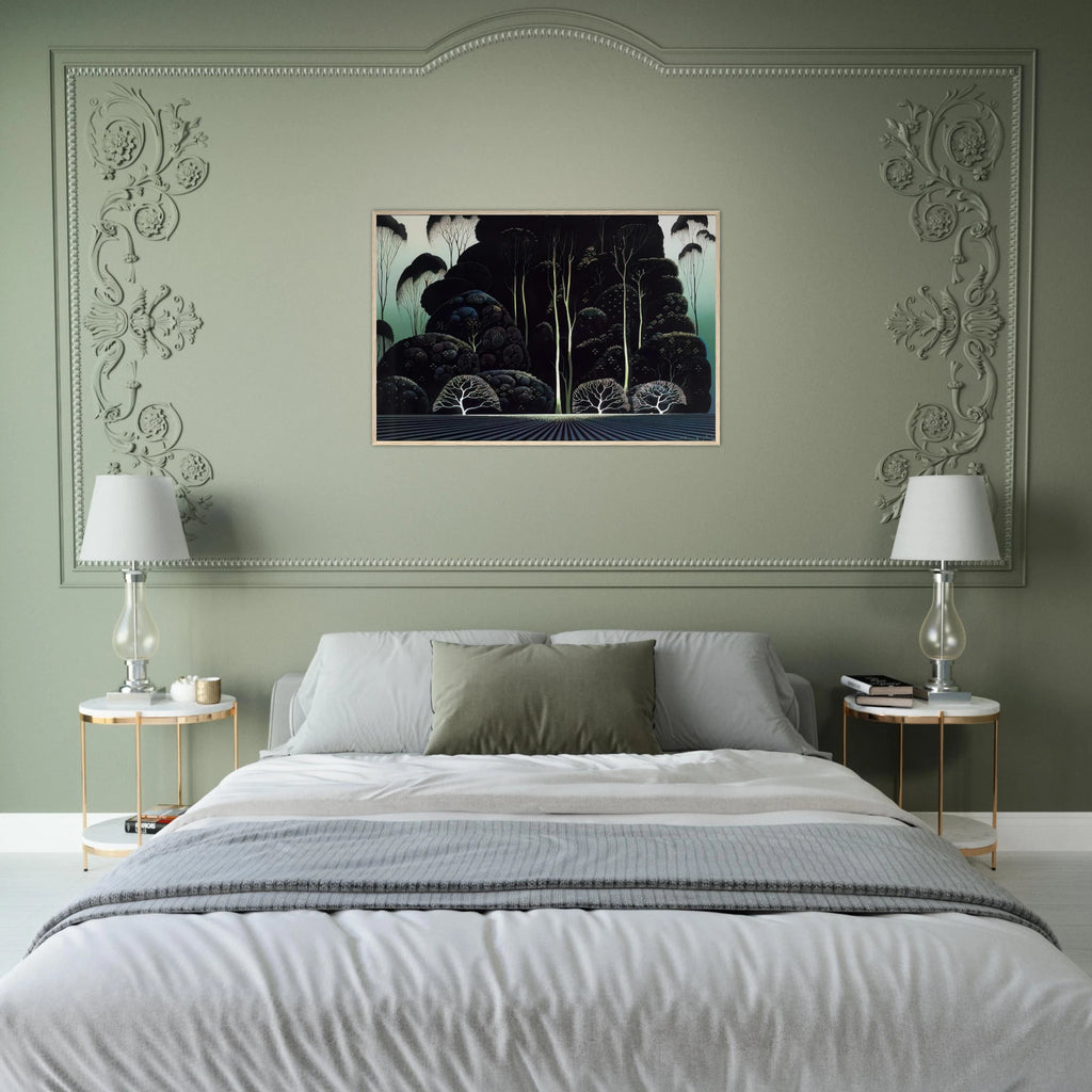 Eucalyptus Framed Poster | Eyvind Earle Framed Prints Wall Art | Eyvind Earle Prints