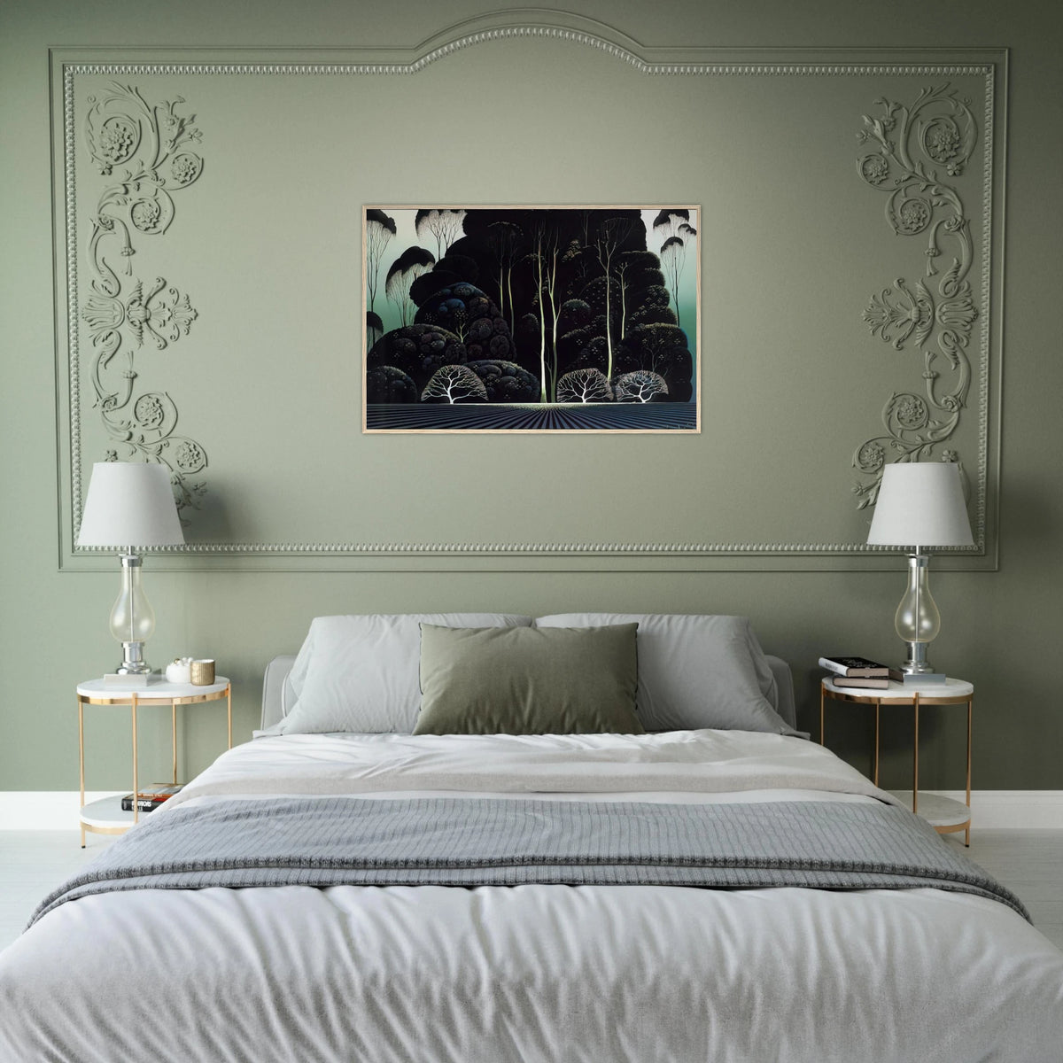 Eucalyptus Framed Poster | Eyvind Earle Framed Prints Wall Art | Eyvind Earle Prints