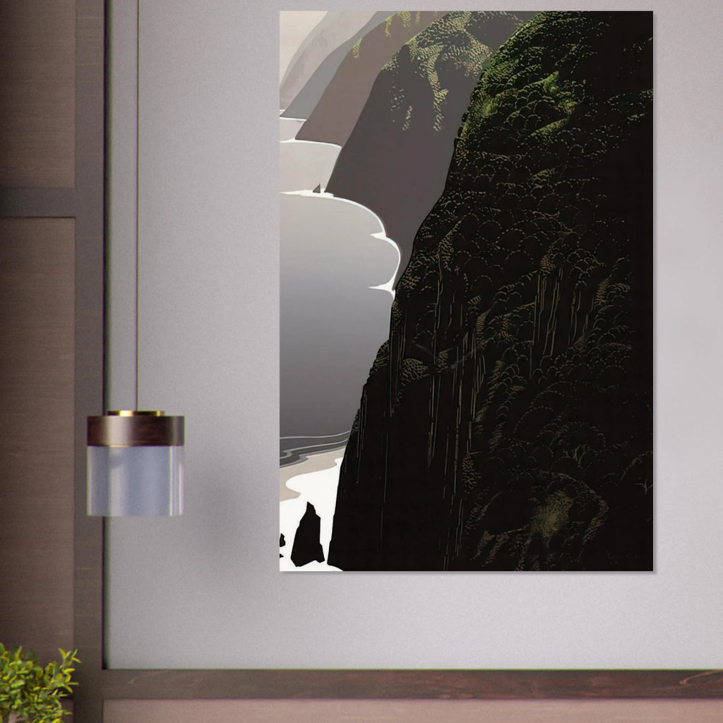 Big Sur Coastline Poster | Eyvind Earle Poster | Eyvind Earle Prints