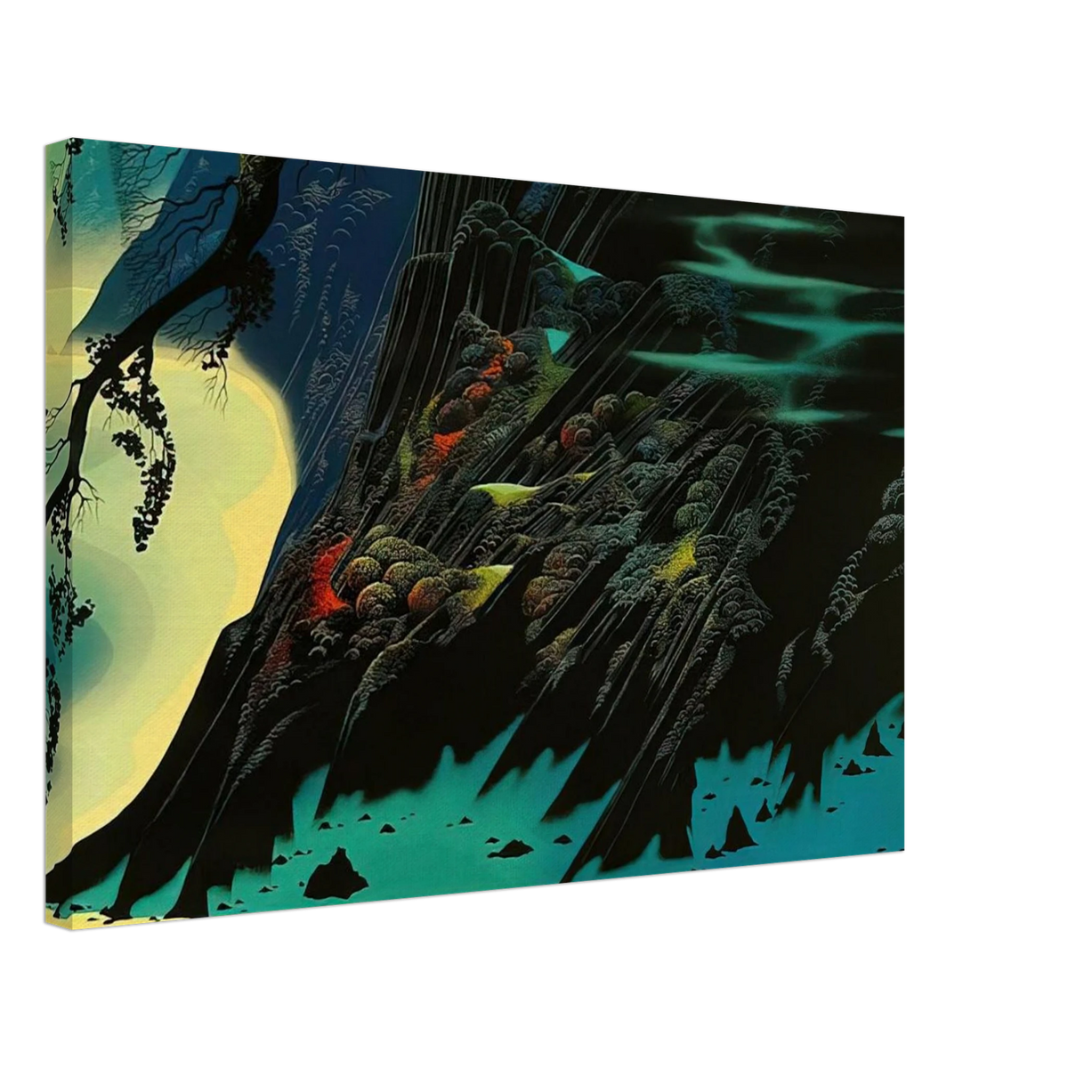 Coastal Magic Canvas | Eyvind Earle Canvas | Eyvind Earle Prints