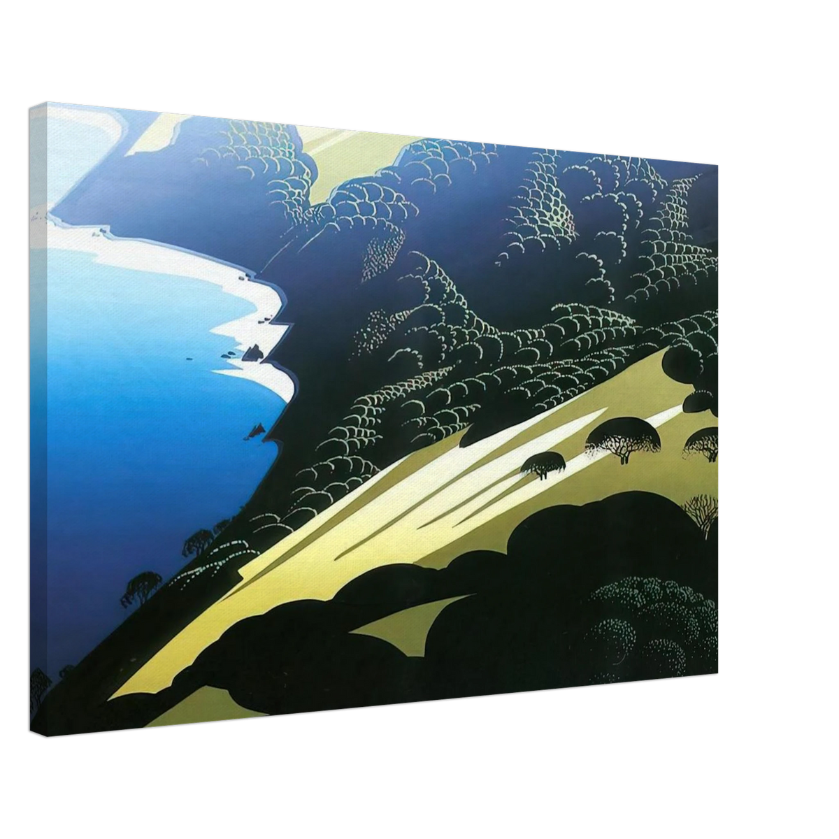 Seaside Pastures Canvas | Eyvind Earle Canvas | Eyvind Earle Prints