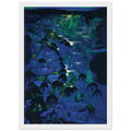 Beneath an Emerald Sky Framed Poster | Eyvind Earle Framed Prints Wall Art | Eyvind Earle Prints