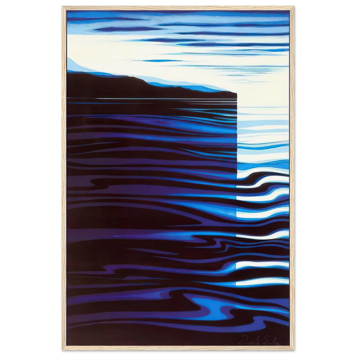 Reflections Framed Poster | Eyvind Earle Framed Prints Wall Art | Eyvind Earle Prints