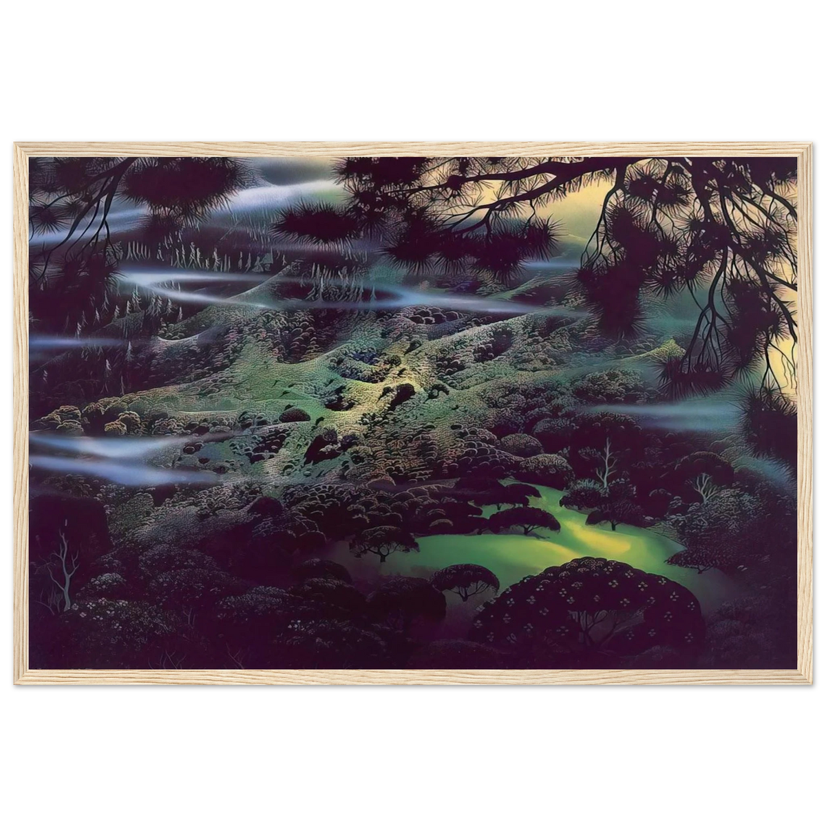 Symphonic Fantasy Framed Poster | Eyvind Earle Framed Prints Wall Art | Eyvind Earle Prints