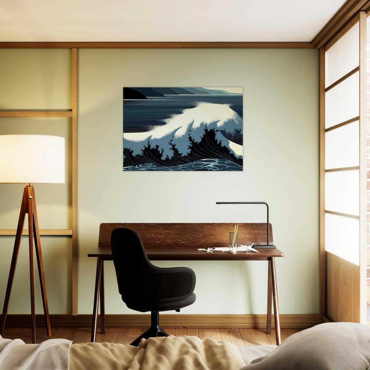 A Sounding of Surf Canvas | Eyvind Earle Canvas | Eyvind Earle Prints