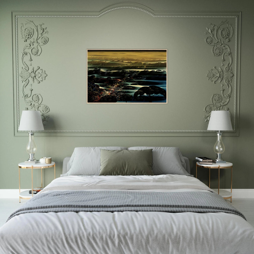 The Valley's Wild Framed Poster | Eyvind Earle Framed Prints Wall Art | Eyvind Earle Prints