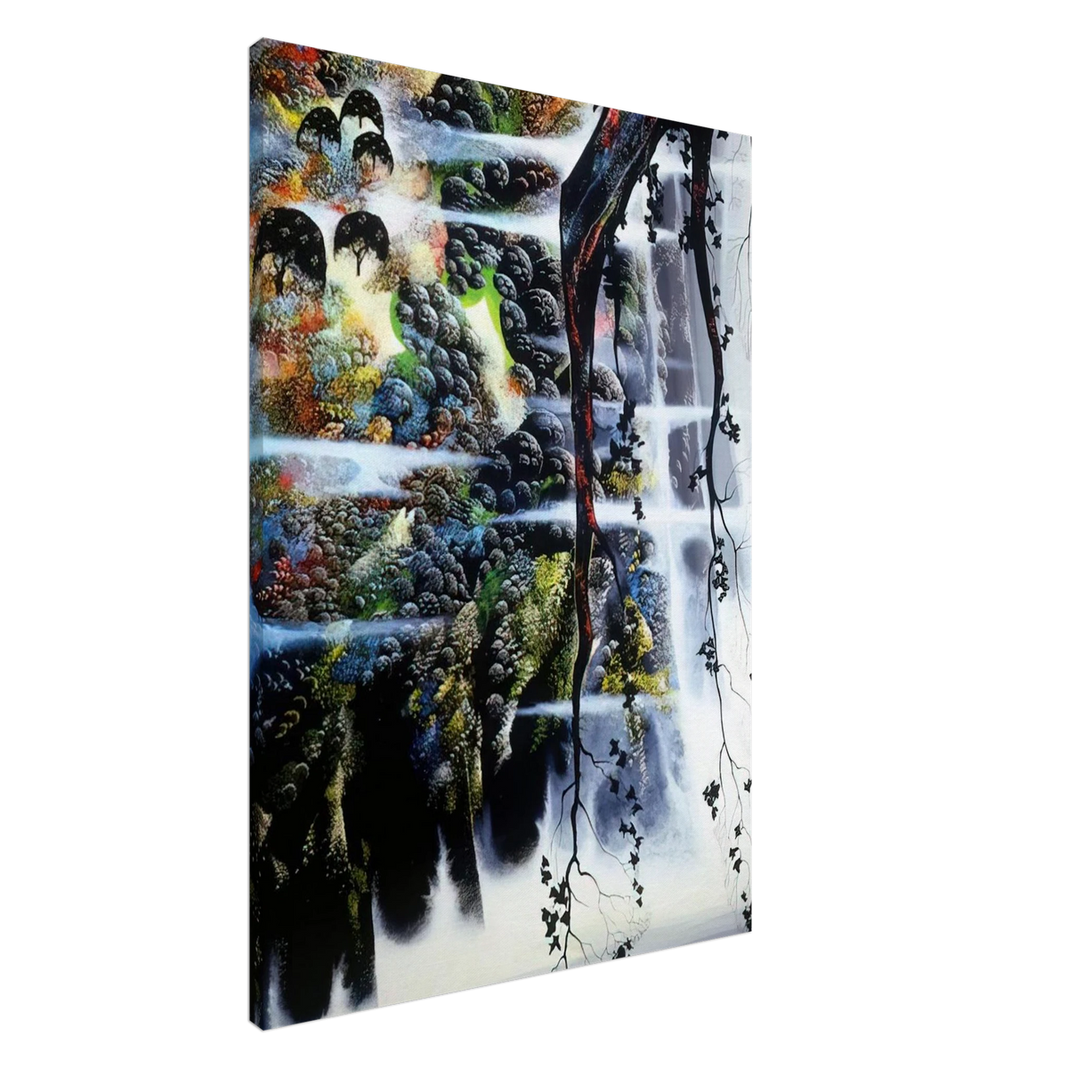 Seaside Wilderness Canvas | Eyvind Earle Canvas | Eyvind Earle Prints
