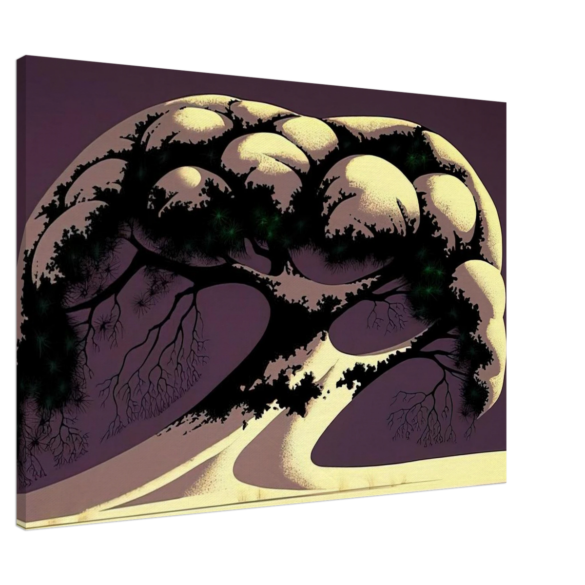 Snow Tree Canvas | Eyvind Earle Canvas | Eyvind Earle Prints