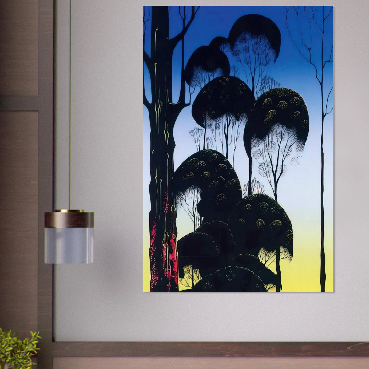 Sunrise Poster | Eyvind Earle Poster | Eyvind Earle Prints