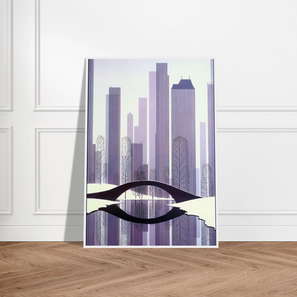 Central Park Framed Poster | Eyvind Earle Framed Prints Wall Art | Eyvind Earle Prints