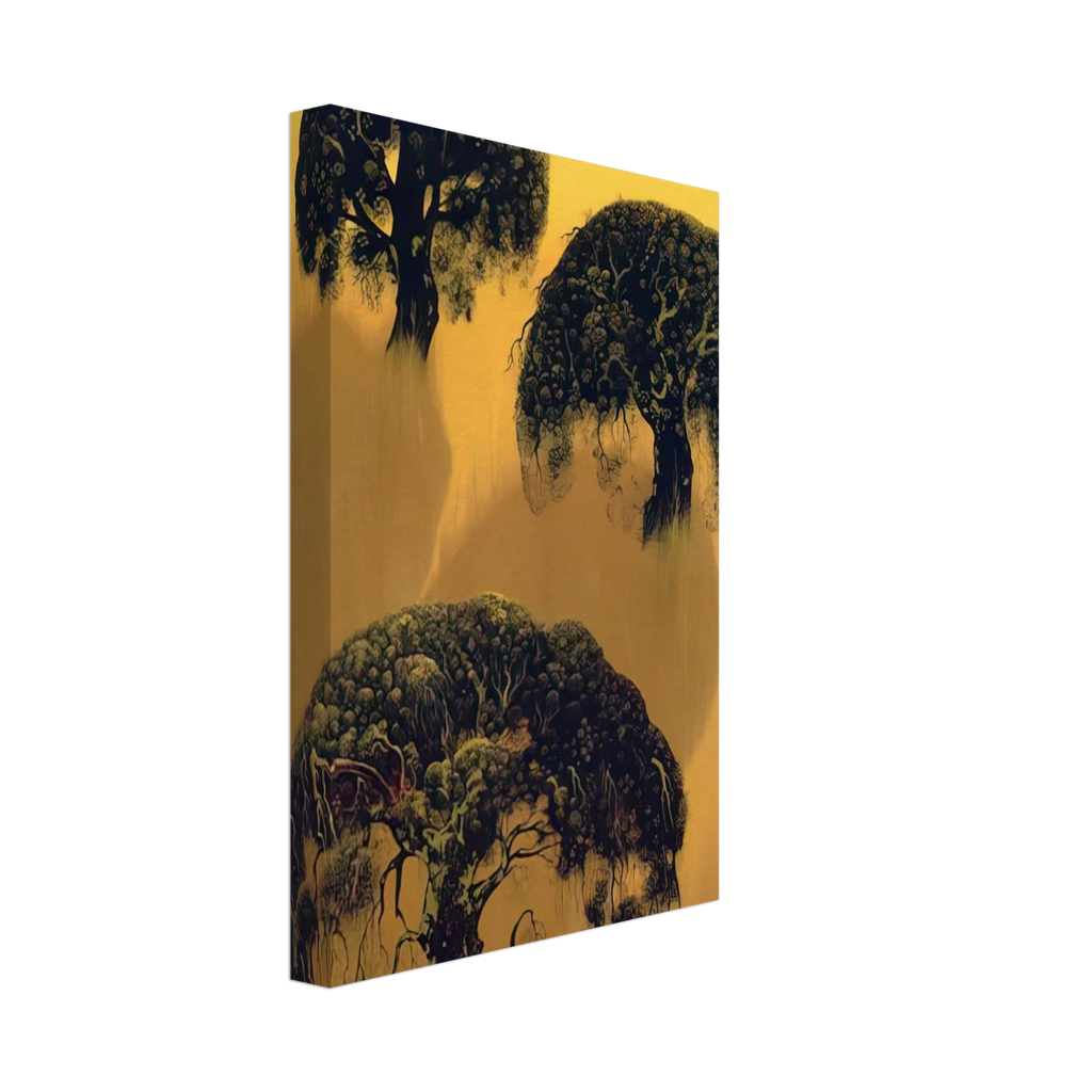 Three Oaks Canvas | Eyvind Earle Canvas | Eyvind Earle Prints