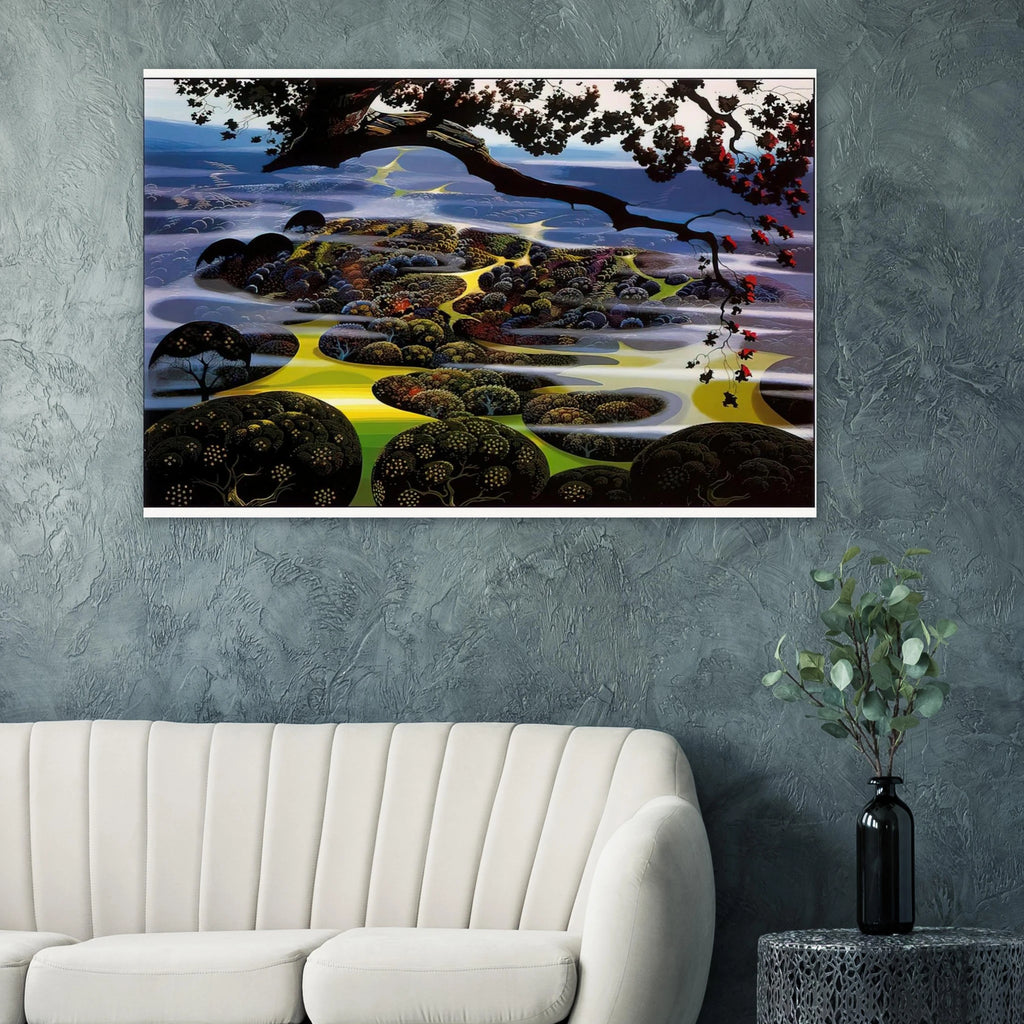 Mystic Mountain Poster | Eyvind Earle Poster | Eyvind Earle Prints