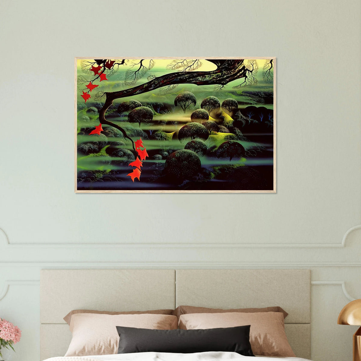 Valley of Mystery Framed Poster | Eyvind Earle Framed Prints Wall Art | Eyvind Earle Prints