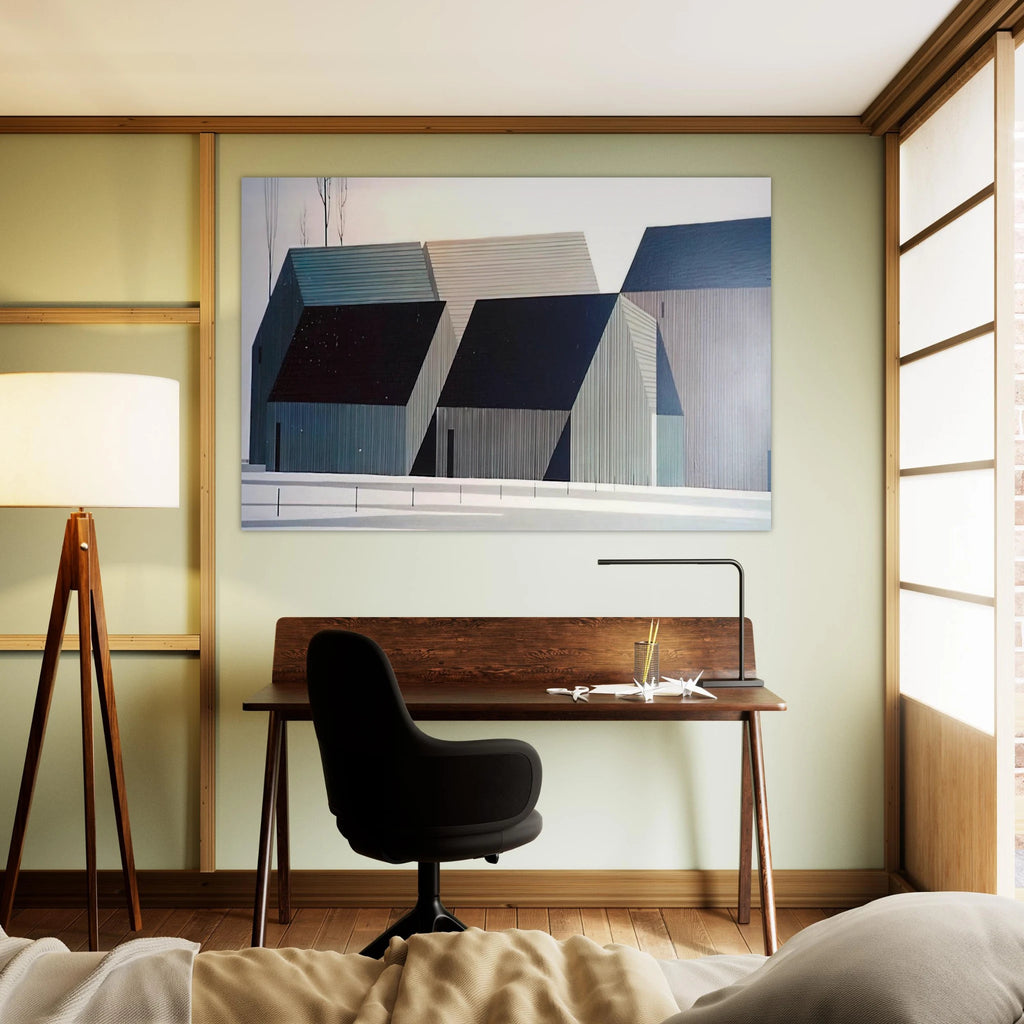 Barns Poster | Eyvind Earle Poster | Eyvind Earle Prints
