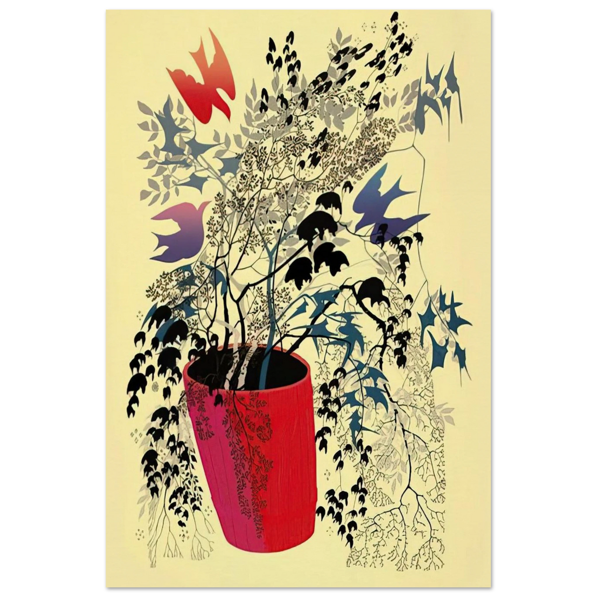Red Barrell Poster | Eyvind Earle Poster | Eyvind Earle Prints