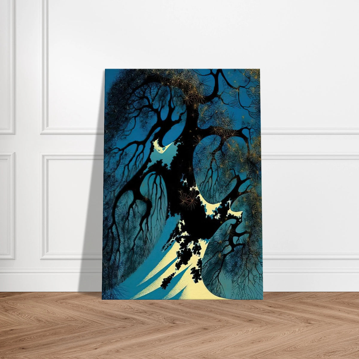 Winter Bonsai Canvas | Eyvind Earle Canvas | Eyvind Earle Prints