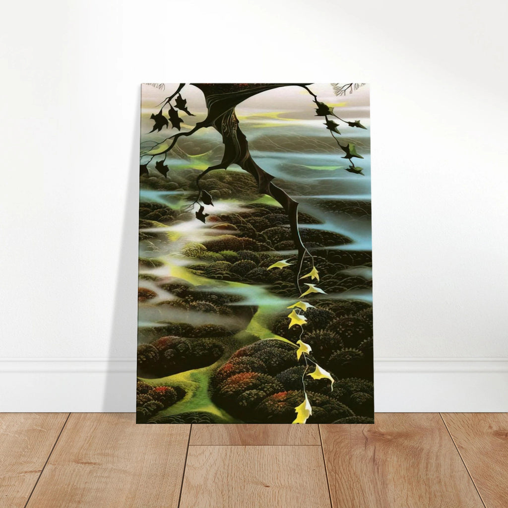 Fog Laced Hills Canvas | Eyvind Earle Canvas | Eyvind Earle Prints