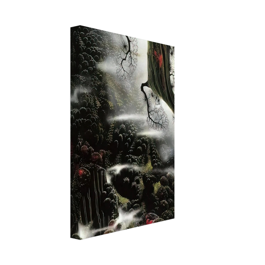 Wisps of Fog and Branch Canvas | Eyvind Earle Canvas | Eyvind Earle Prints