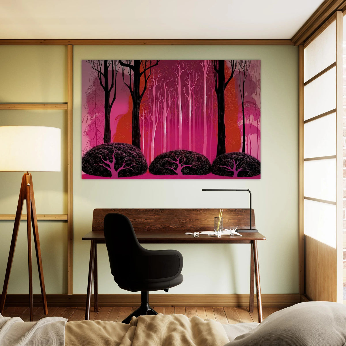 Crimson Glory Poster | Eyvind Earle Poster | Eyvind Earle Prints