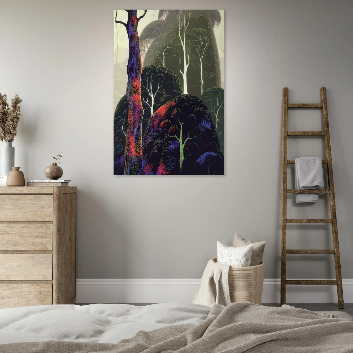 Early Autumn Poster | Eyvind Earle Poster | Eyvind Earle Prints