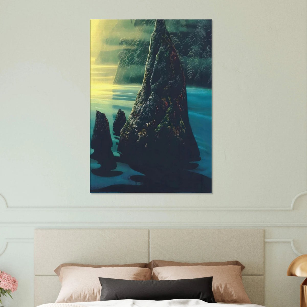 The Rock Canvas | Eyvind Earle Canvas | Eyvind Earle Prints