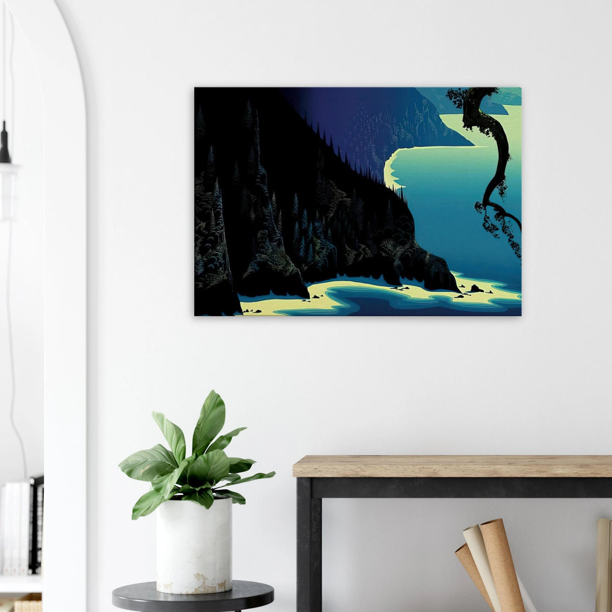 Big Sur Canvas | Eyvind Earle Canvas | Eyvind Earle Prints