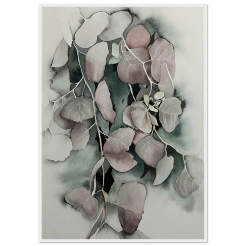Autumn Leaves Framed Poster | Eyvind Earle Framed Prints Wall Art | Eyvind Earle Prints