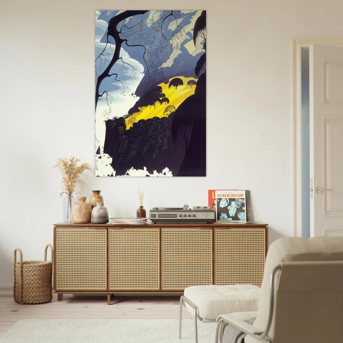Carmel Highlands Poster | Eyvind Earle Poster | Eyvind Earle Prints