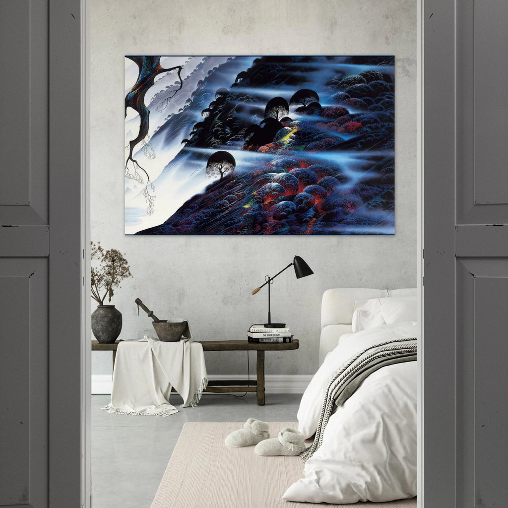 Blue Light Poster | Eyvind Earle Poster | Eyvind Earle Prints