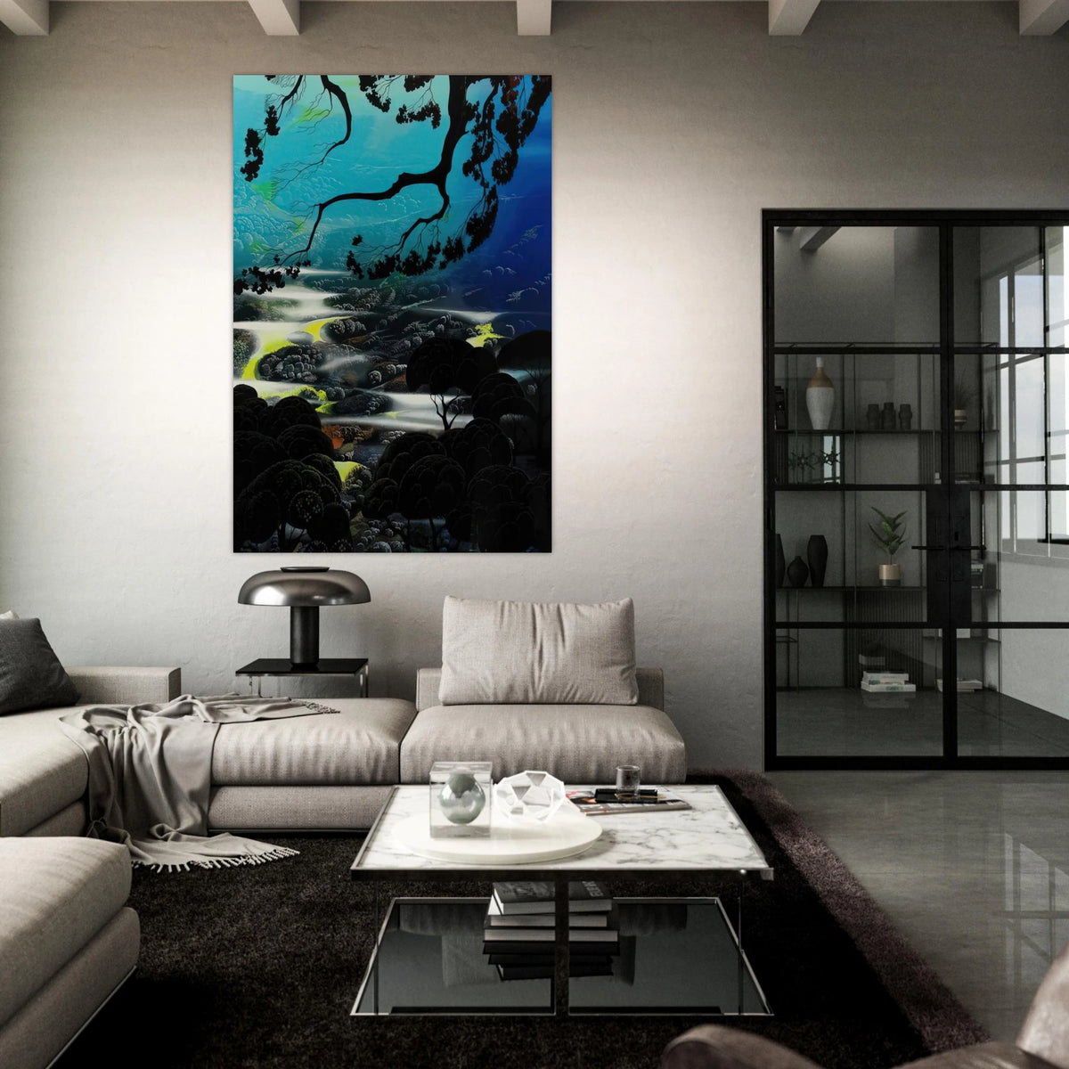 Days End Poster | Eyvind Earle Poster | Eyvind Earle Prints