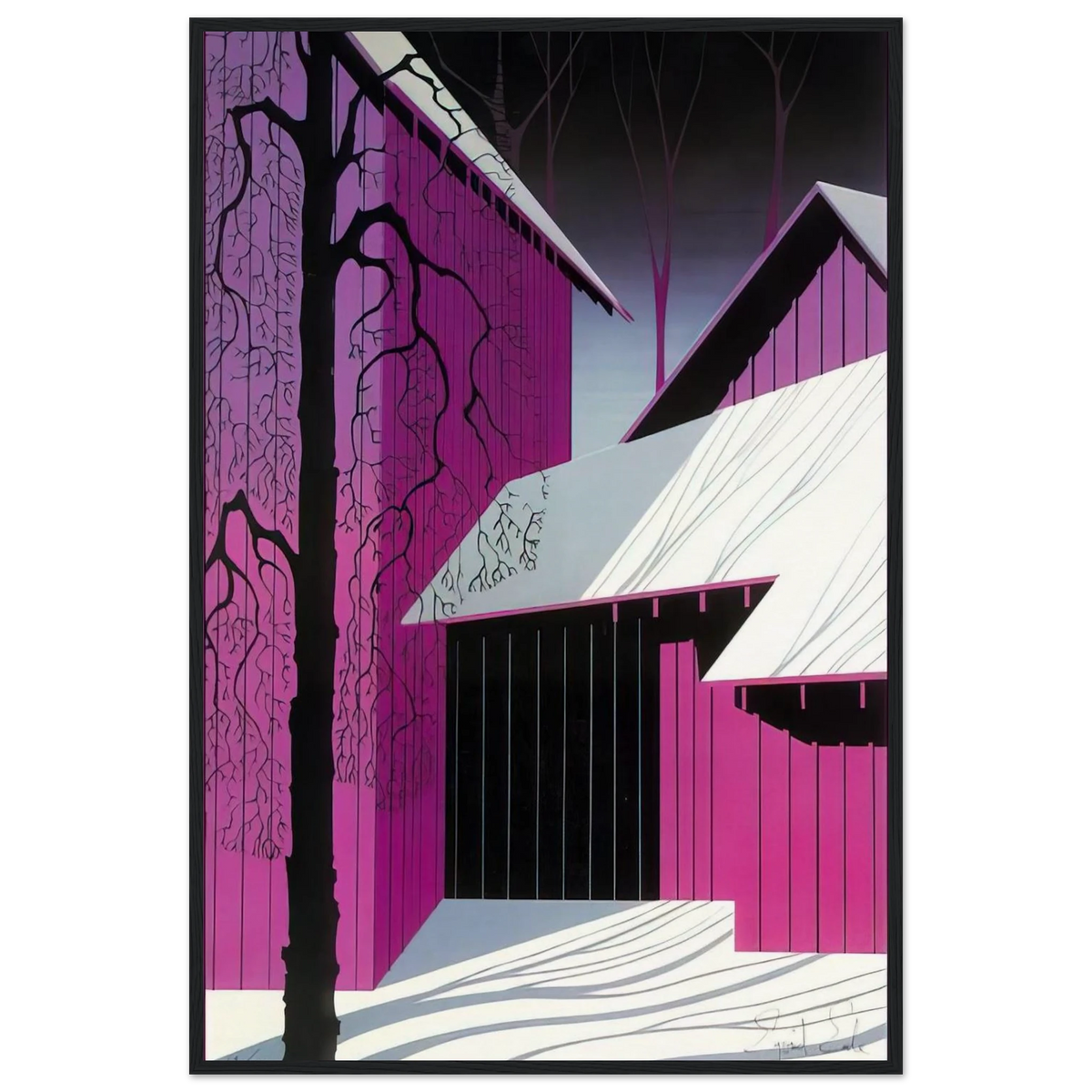 Amethyst Framed Poster | Eyvind Earle Framed Prints Wall Art | Eyvind Earle Prints