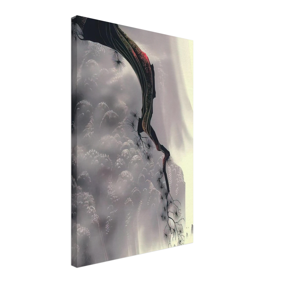 Through the Fog Canvas | Eyvind Earle Canvas | Eyvind Earle Prints