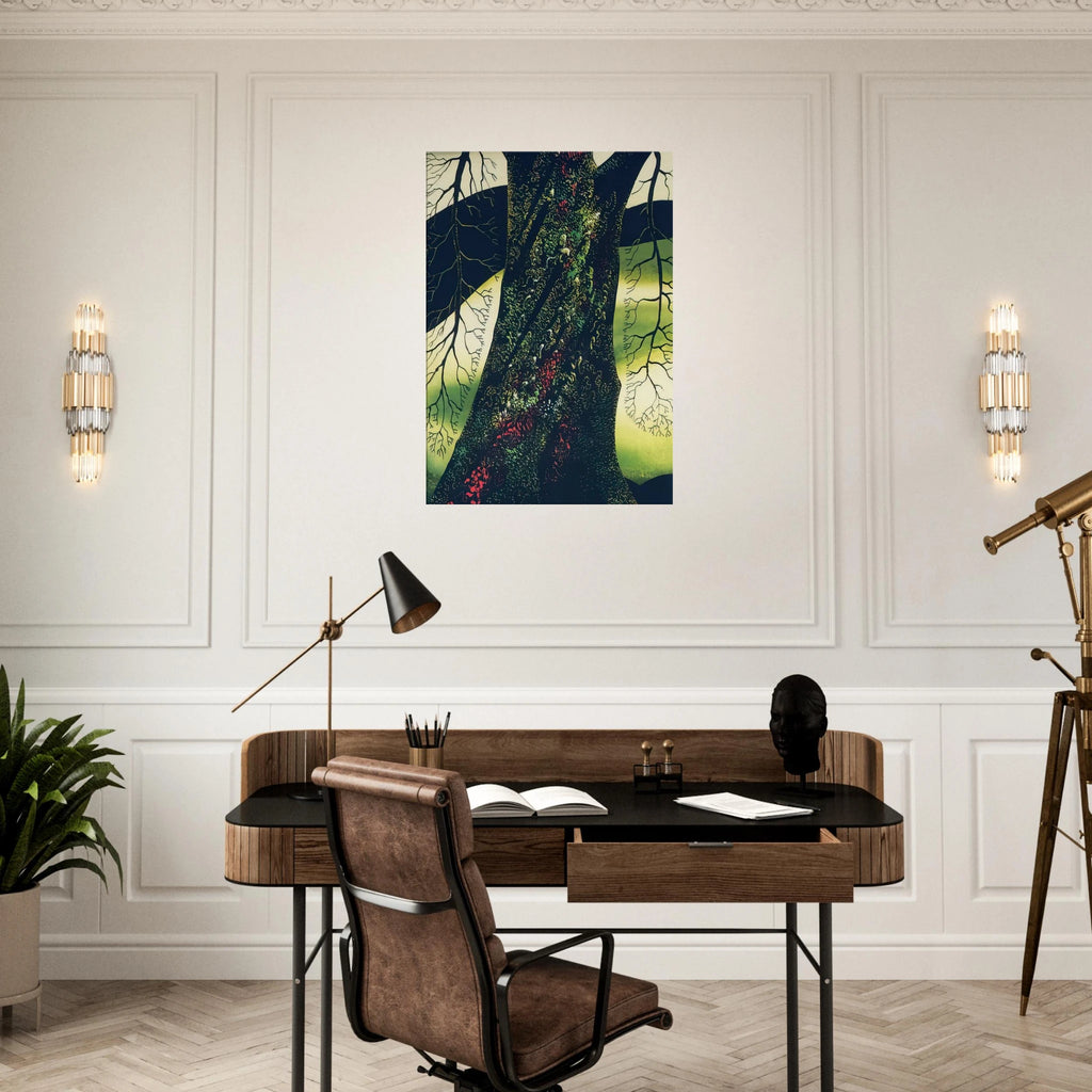 Oak Tree Canvas | Eyvind Earle Canvas | Eyvind Earle Prints