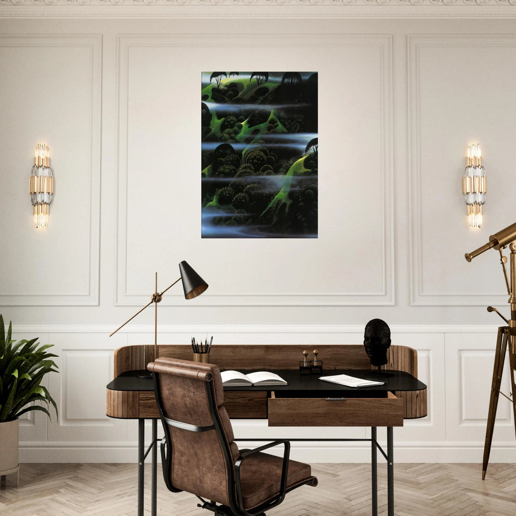 Early Morning Fog Canvas | Eyvind Earle Canvas | Eyvind Earle Prints