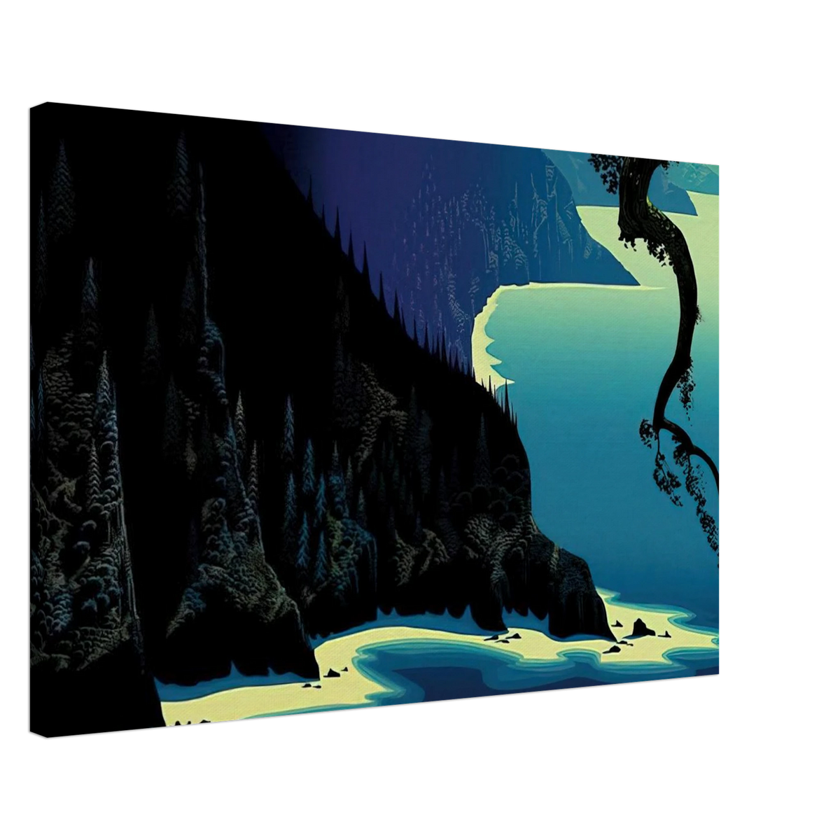 Big Sur Canvas | Eyvind Earle Canvas | Eyvind Earle Prints