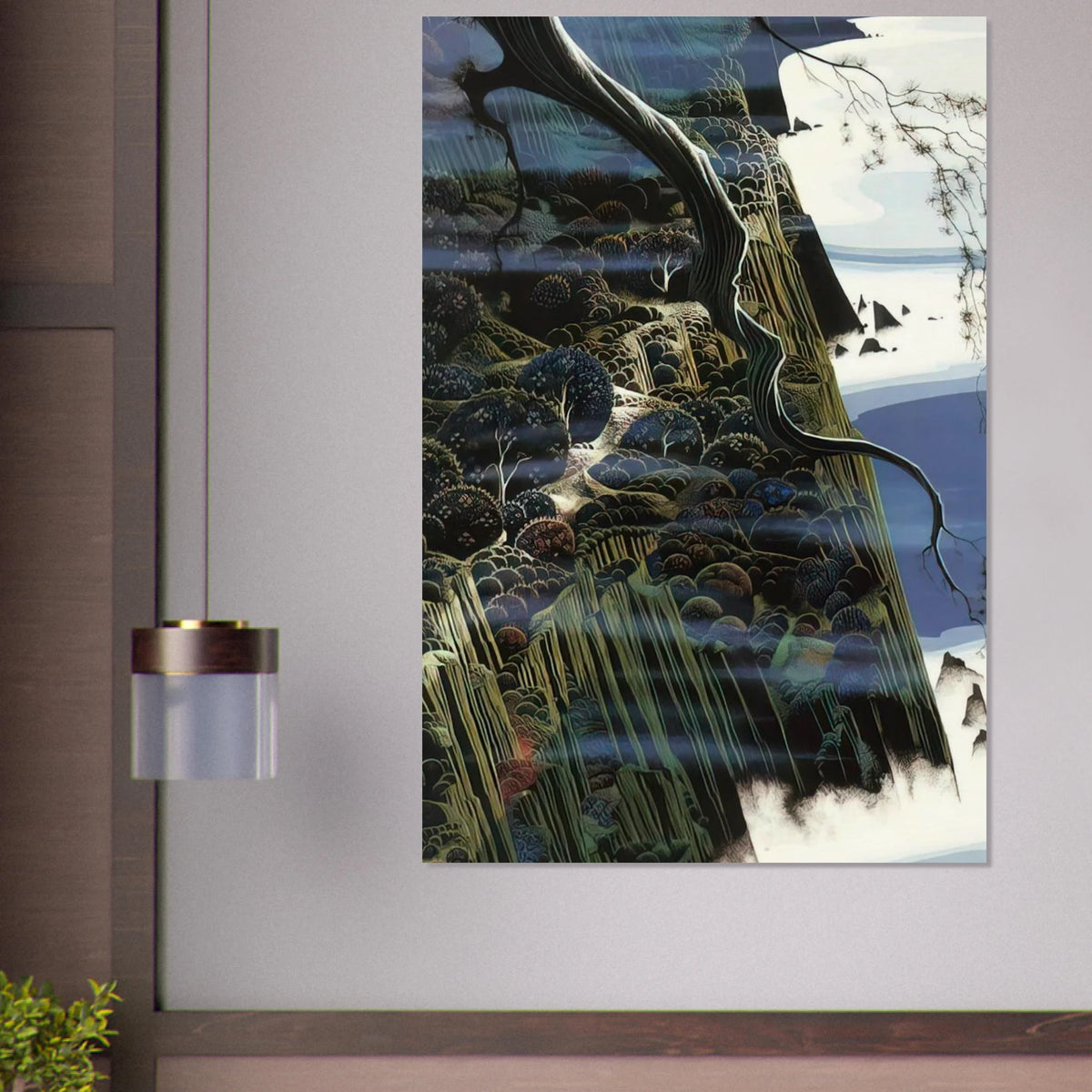 From Out of the Sea Poster | Eyvind Earle Poster | Eyvind Earle Prints